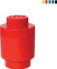LEGO Aufbewahrungsstein STORAGE BRICK 1 ROUND 950 ml rot Produktbild-Vorschau 8