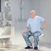 JOIEYOU Skladacie sedadlo do sprchy Nástenná stolička do Náhľad obrázku produktu 4