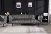 riess-ambiente Design 3-Sitzer Sofa NOBLESSE 225cm grau Produktbild-Vorschau 3