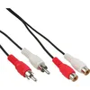InLine® 89934L Cinch Verlängerung, 2x Cinch, Stecker / Anteprima dell’immagine prodotto 6