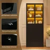 Mobiletto espositivo con illuminazione a LED e 2 cassetti, Anteprima dell’immagine prodotto 6