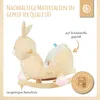 Bieco Plüsch Schaukeltier Hase Hopsi, 60 cm | Kinder Produktbild-Vorschau 5