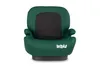 A green child car seat with a black quilted insert, shown from the front on a white background. Produktbild-Vorschau