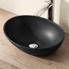 doporro Waschbecken Aufsatzwaschbecken Oval waschtisch Produktbild-Vorschau 1