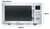 SEVERIN 4-in-1 Mikrowelle „Crispy Wave“, Heißluft-Funktion Produktbild-Vorschau 6