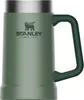 A studio shot of a green Stanley beer mug. Voir les images du produit