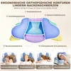 1ks krční polštář z paměťové pěny, 2 v 1 ergonomický Náhled obrázku produktu 10