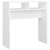 vidaXL Konzolový stolek bílý 78x30x80 cm Dřevěné konstrukce Náhled obrázku produktu 1