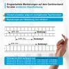 10 m Gardinenband Wellenband Faltenband Taschenband zum Produktbild-Vorschau 6