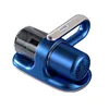 A blue handheld vacuum cleaner on a white background. Produktbild-Vorschau