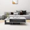 vidaXL Konferenční stolek Concrete Grey 105x55x32 cm Náhled obrázku produktu 3