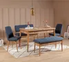 Skye Decor, Vina Bench Dark Blue, Atlantic, Bank, Produktbild-Vorschau 2