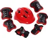 7 Teile/satz Kinder Roller Skating Skateboard Ski Helm Arm Produktbild-Vorschau 3