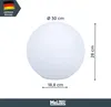 MeLiTec Solarleuchte - Solar-Gartenlampe LED mit Produktbild-Vorschau 7
