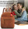 ROYALZ "Delaware" moderner kleiner Rucksack Damen Leder - Produktbild-Vorschau 7