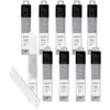 A collection of utility knife blades in their plastic cases, with a loose set of blades in the foreground. Produktbild-Vorschau