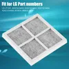 3er-Pack Kühlschrankfilter für LT120F, Aktivkohle, 80x80x8 mm Náhľad obrázku produktu