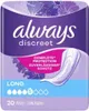 A package of Always Discreet Long pads. Produktbild-Vorschau