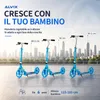 Monopattini per bambini con freno a mano, ruote luminose a Anteprima dell’immagine prodotto 6