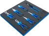 BGS technic Tool Tray 2/3: Pliers Set, 1844 mm, 1,84 kg Produktbild-Vorschau 2