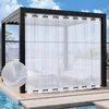 Outdoor Vorhang Extra Breit Transparent Gardinen Produktbild-Vorschau 3
