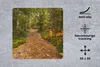 MuchoWow® Mauspad Mousepad Wald - Weg - Herbst - Laub 30x30 Produktbild-Vorschau 2