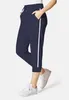 Stooker Women CINDY Damen Caprihose Regular Fit 48/50 blue Produktbild-Vorschau 3