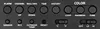 A close-up view of the control panel of a weather station, showing various buttons and switches. Produktbild-Vorschau