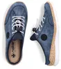 Rieker  Damenschuhe Pantoletten  Blau Freizeit Produktbild-Vorschau 7