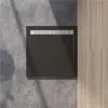 80x80x3cm Rechteck/Quadrat Duschtasse Schwarz Stein-Effekt Produktbild-Vorschau 5
