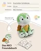 Peluche tortue assise NICI GREEN Voir les images du produit 5