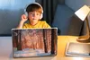 MuchoWow® Laptop Aufkleber Sticker Cover Winter - Wald - Produktbild-Vorschau 3