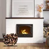 LZQ Stojan na palivové dříví Outdoor, kovový stojan na Náhled obrázku produktu 10