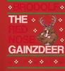 Brodolf the Red Nose Gainzdeer Ugly Christmas Sweater Damen Produktbild-Vorschau 3