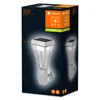 Product packaging for an outdoor solar wall light. Produktbild-Vorschau