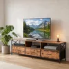 Relaxdays, mueble de TV, dimensiones: 50 x 170 x 40 cm, 3 Vista previa de la imagen del producto 2
