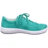 A side view of a green sneaker on a white background. Produktbild-Vorschau