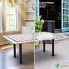 VOUNOT® Tischdecke Outdoor, Elastisch Rechteckig Produktbild-Vorschau 2