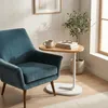 C-förmiger Couchtisch – Beistelltisch für Wohnzimmer und Produktbild-Vorschau 2