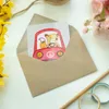 Mr. & Mrs. Panda Grußkarte Fahrlehrer Herz - Grau Pastell - Produktbild-Vorschau 3