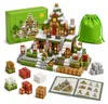 Aluz Magnetische Bausteine 150 Teile Weihnachts-Bauset für Produktbild-Vorschau 1