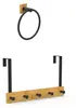 Relaxdays Wieszak na drzwi i uchwyt na ręczniki, metal, Podgląd zdjęcia produktu 7