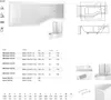 Rechteck Badewanne Bad Modern Badezimmer Wanne Acryl Produktbild-Vorschau 5