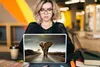 MuchoWow® Laptop Aufkleber Sticker Cover Elefant - Straße - Produktbild-Vorschau 5