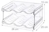 Relaxdays set van flessenhouders, stapelbaar, voor 6 Productafbeelding-voorbeeld 4