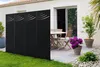 Set mit 2 Dekorplatten VELETA Schwarz H.160cm mit Mustern Produktbild-Vorschau 3