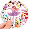 Set d'autocollants ballerines avec 50 autocollants colorés Voir les images du produit 1