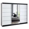 Schwebetürenschrank 200 cm, 3-türig, mit Spiegel & 4 Produktbild-Vorschau 2