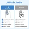 Safe Age® Toilettenstuhl 3-in-1 - Klappbar & Produktbild-Vorschau 10