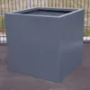 Elegant Einrichten | Pflanzkübel | Fiberglas | anthrazit Produktbild-Vorschau 3